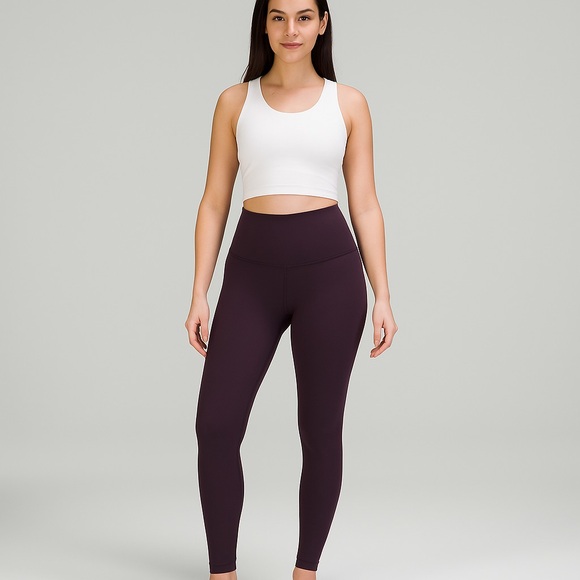 lululemon athletica Deep Purple Leggings Size 4 - Picture 1 of 7